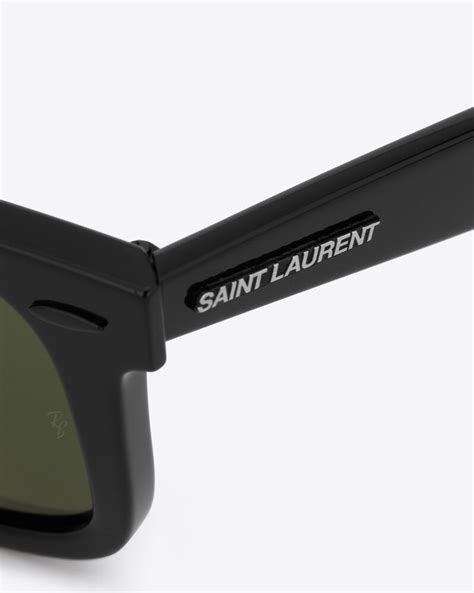 rayban x yves saint laurent|Saint Laurent redesigns Wayfarer in Ray.